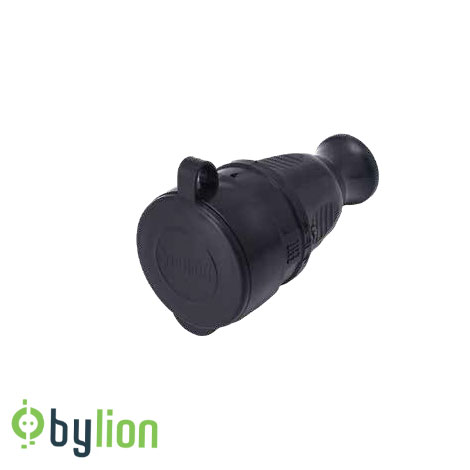 مادگي درب دار ساده مشکی ترك KDP